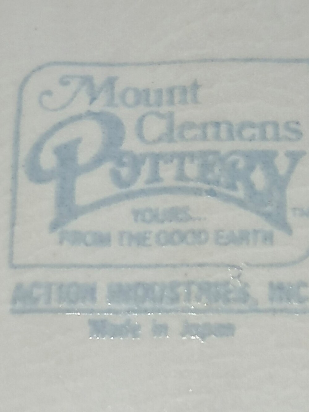Mount Clemens Pottery CLAM SHELL GLAZED DISH - Picture 4 of 4